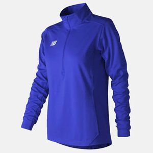 New Balance Ladies Solid Half Zip Jacket